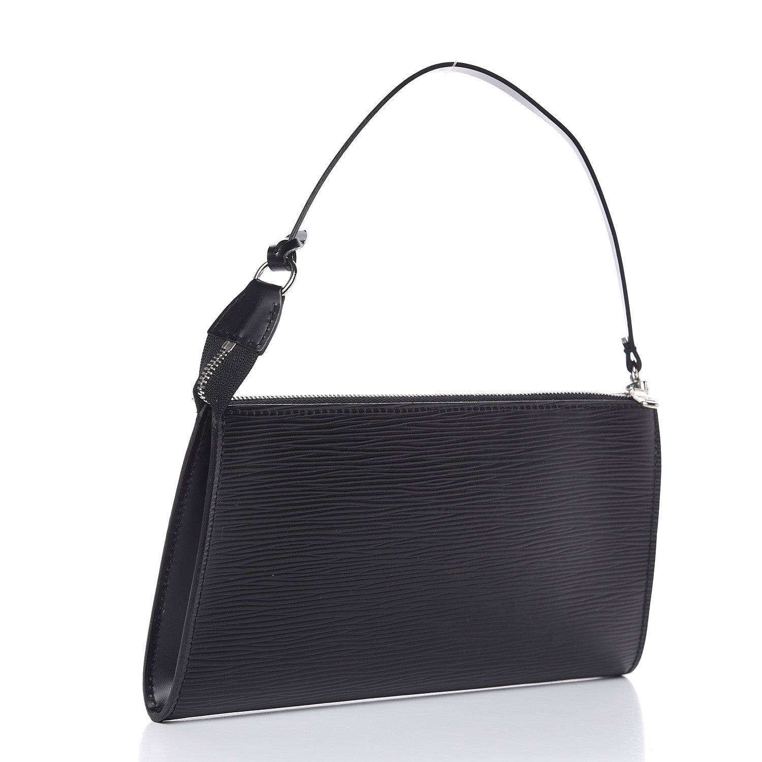 Louis Vuitton Epi Pochette Accessories 24 Black 3 of 7
