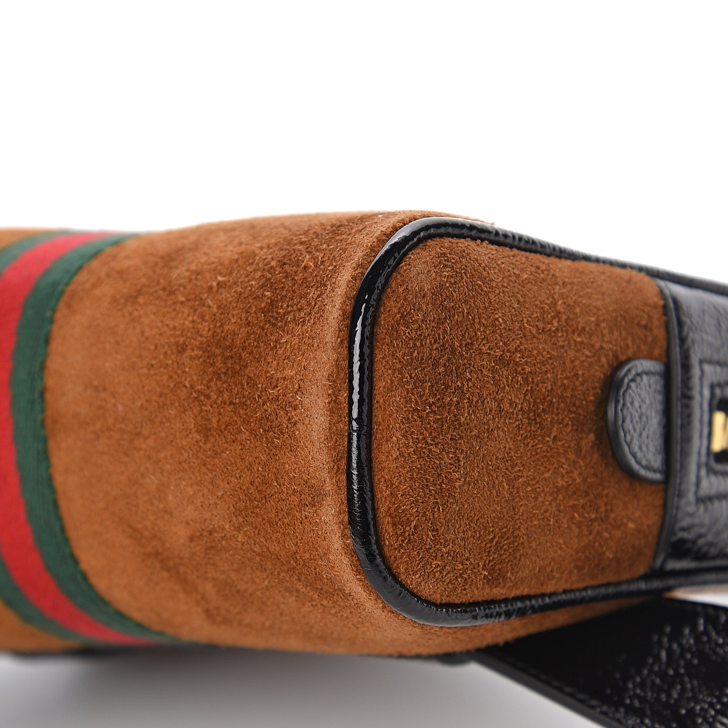 Gucci Suede Small Ophidia Belt Bag 75 30 Brown 8 of 9