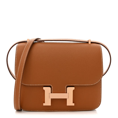 Hermes Epsom Constance 18 Gold 1 of 11