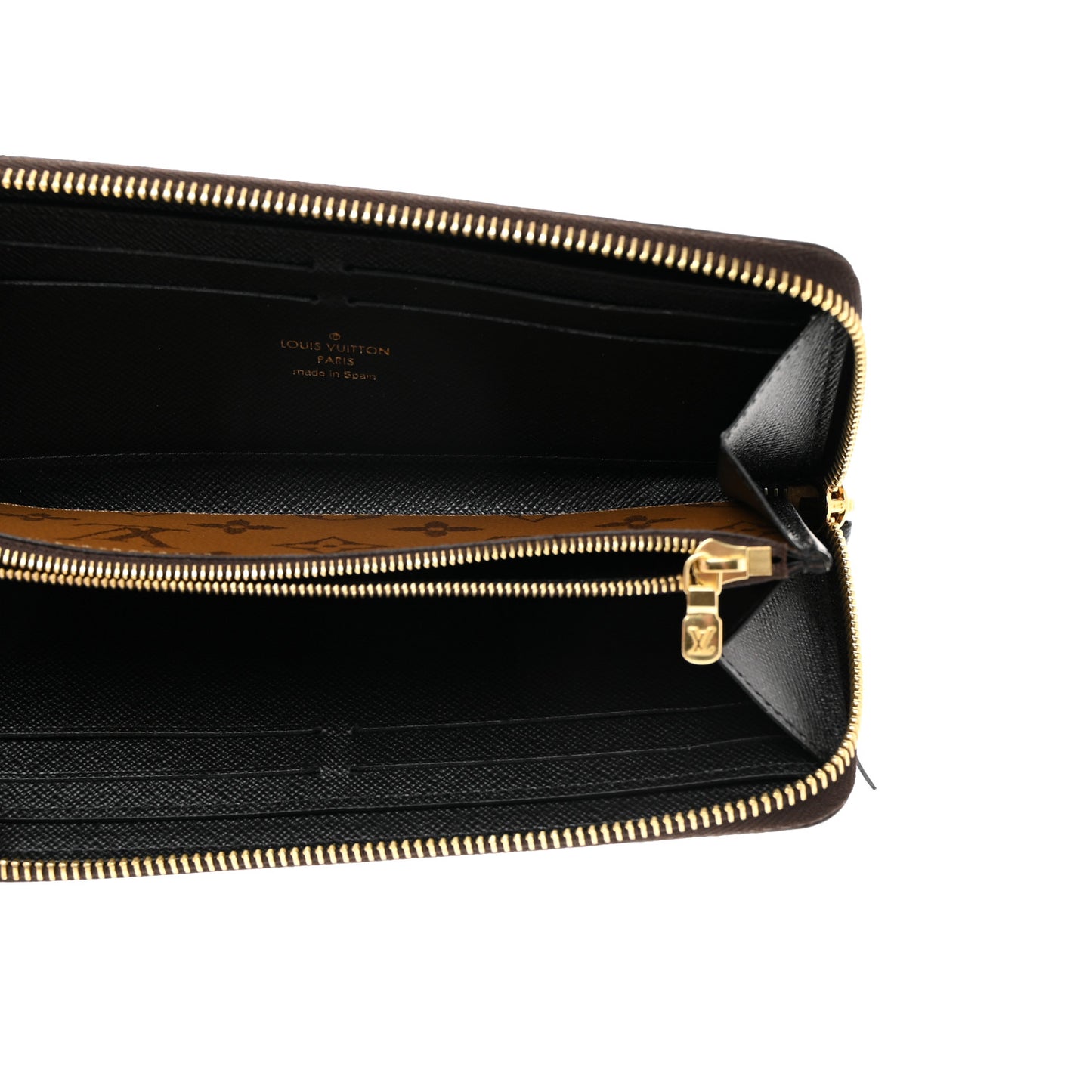 Reverse Monogram Clemence Wallet