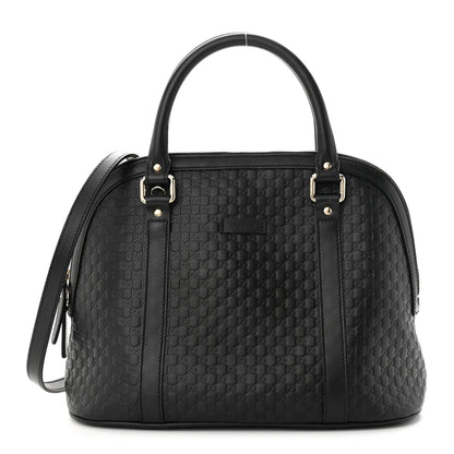 Gucci Microguccissima Medium Dome Bag Black 1 of 10