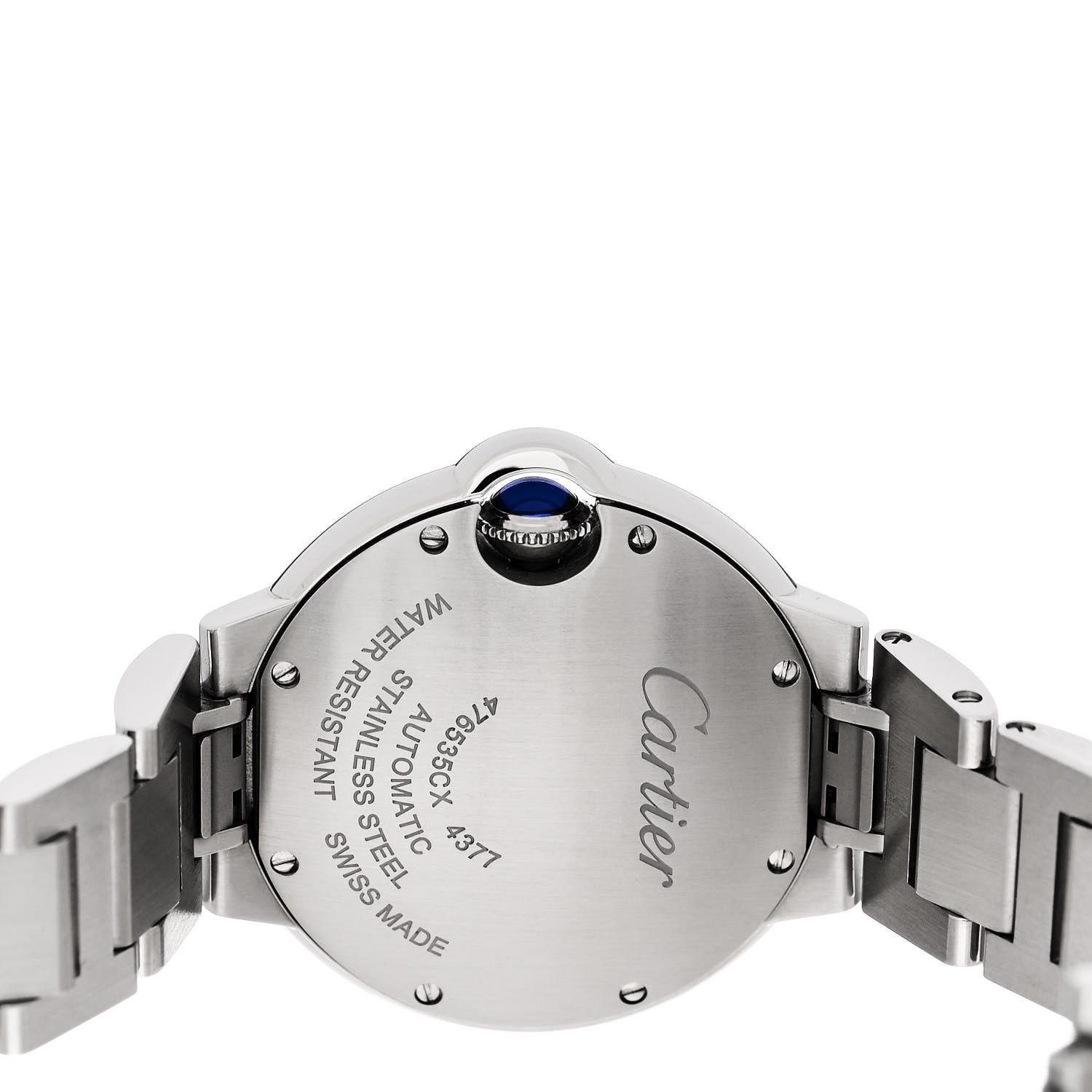 Cartier Stainless Steel 33mm Ballon Bleu De Cartier Automatic Watch 4 of 5