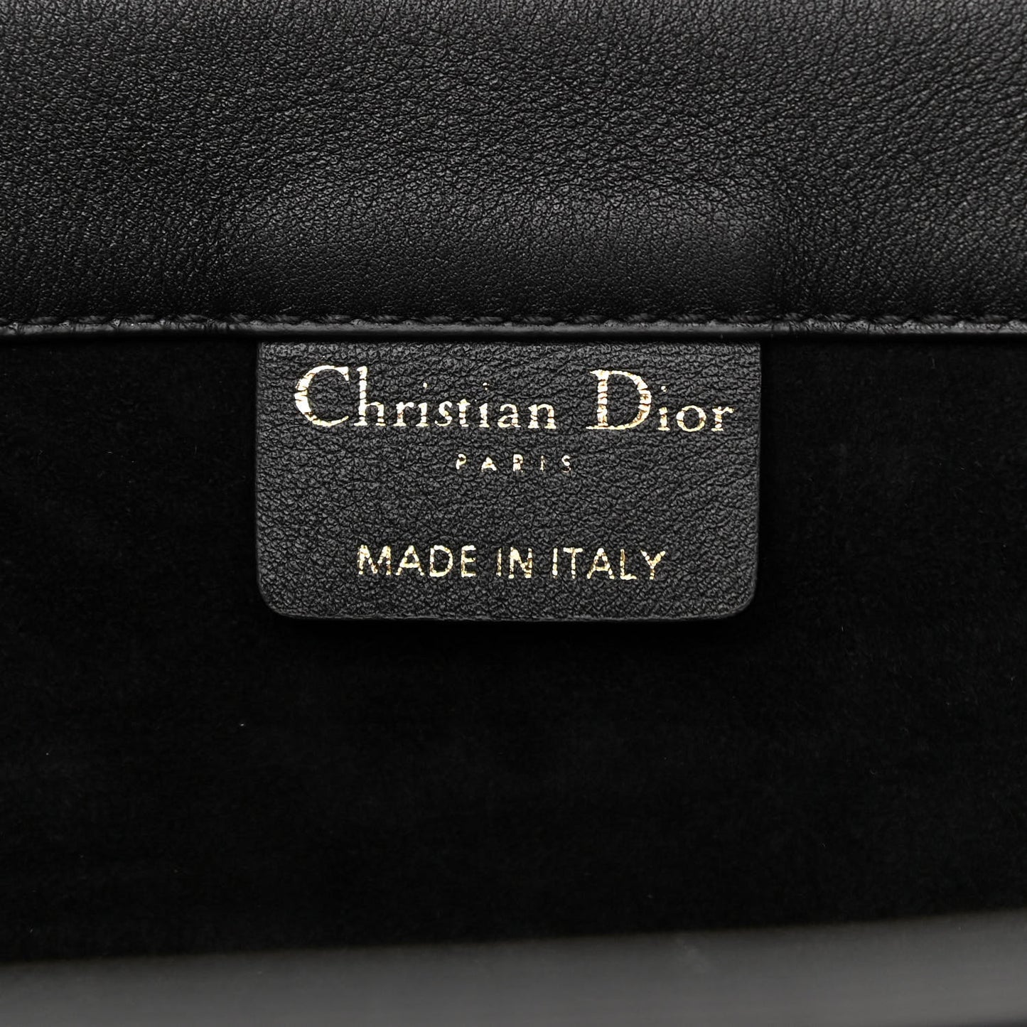 Calfskin Embossed Medium Book Tote Black