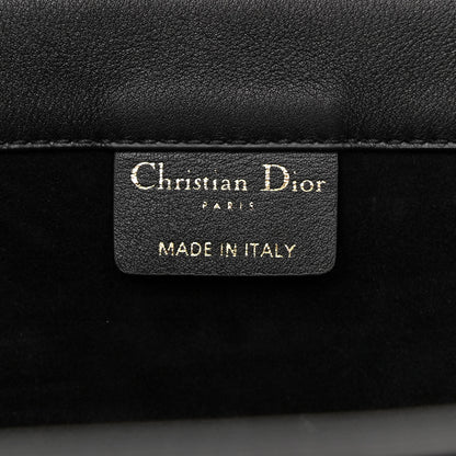 Christian Dior Calfskin Embossed Medium Book Tote Black 6 of 10