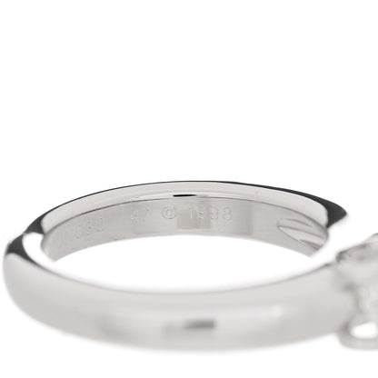 Cartier 18K White Gold Diamond .33ct Louis Cartier Engagement Ring 47 4 7 of 7