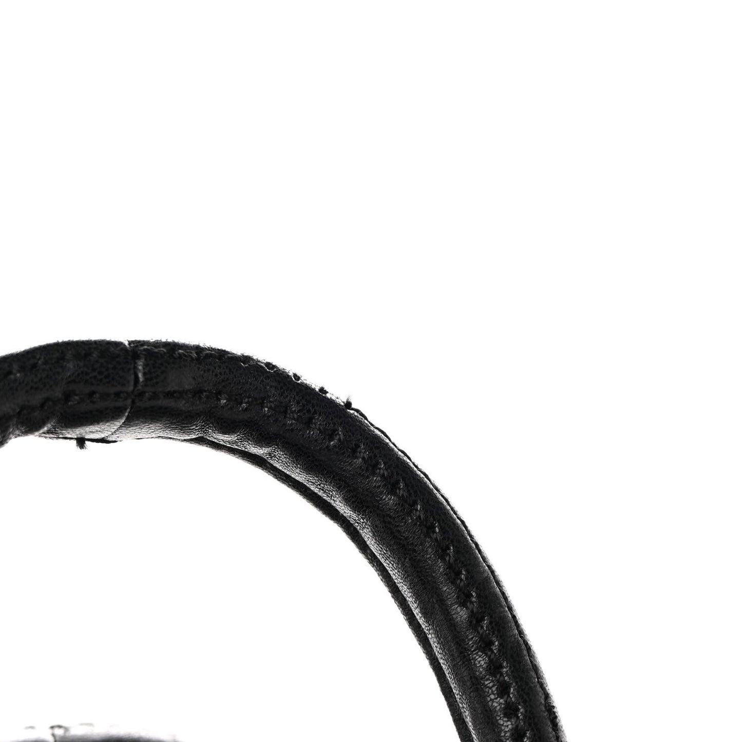 Pebbled Lambskin Rockie Black Rose Gold Hardware