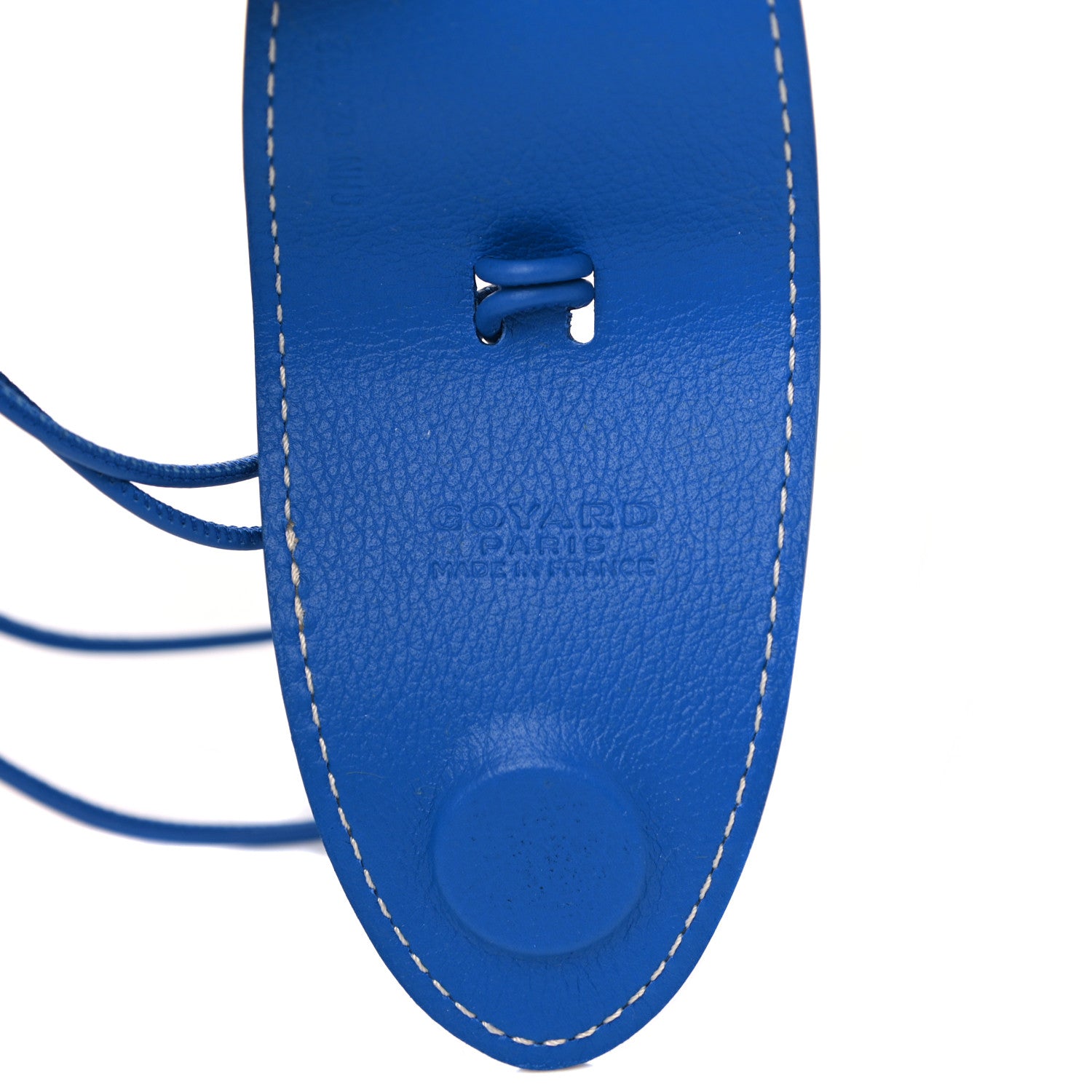 Goyard Calfskin Bag Clip Blue 5 of 6