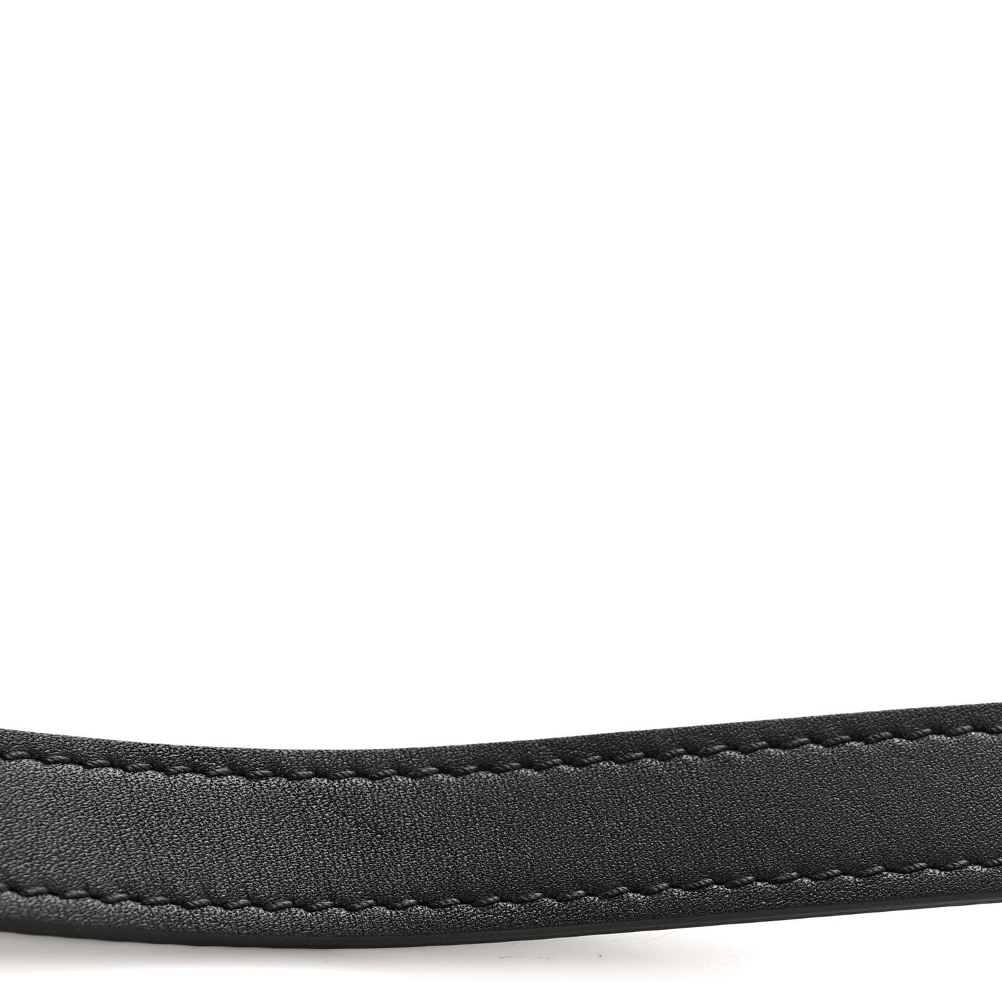 Calfskin 18mm Adjustable Shoulder Strap Black
