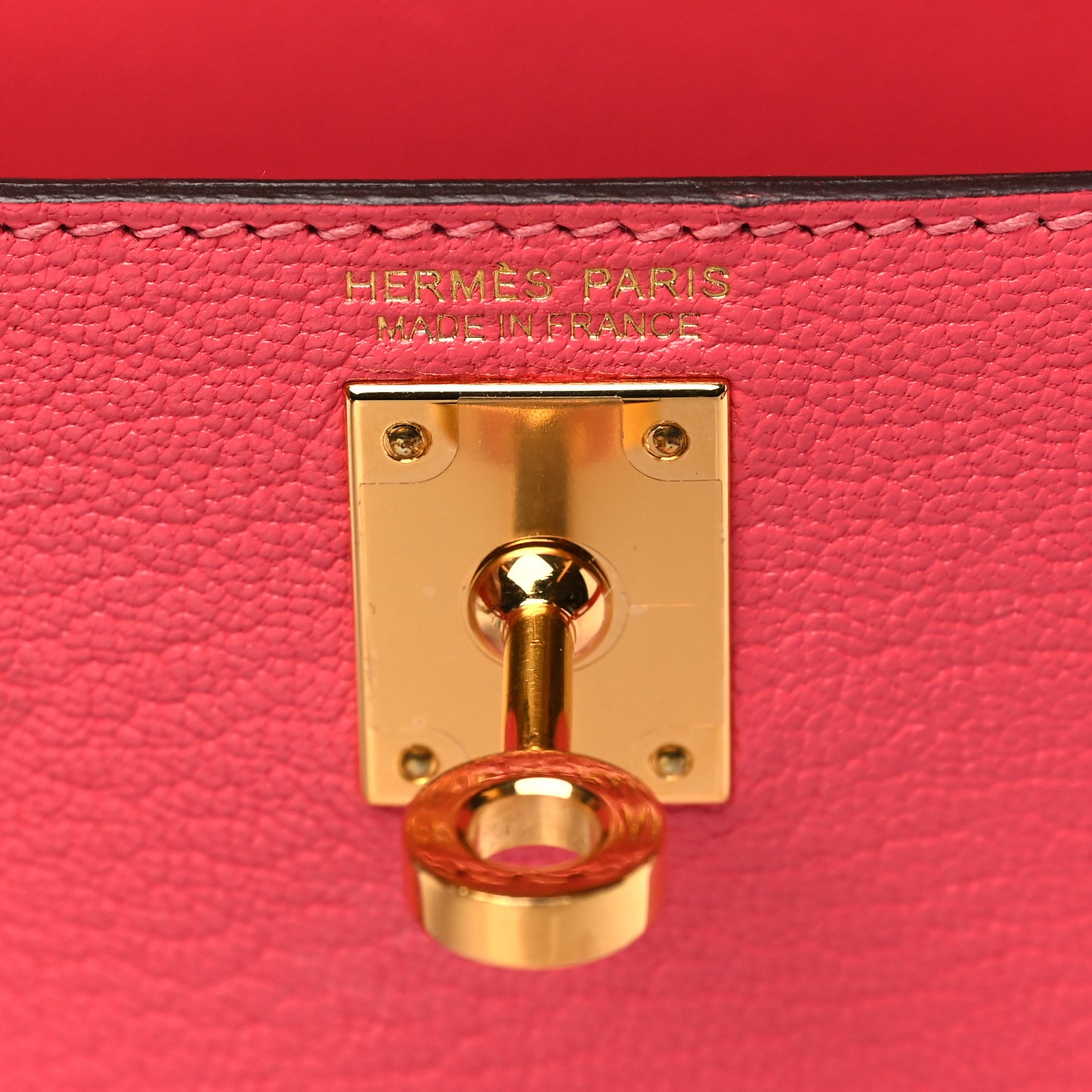 Chevre Mysore Mini Kelly Sellier 20 Rose Lipstick