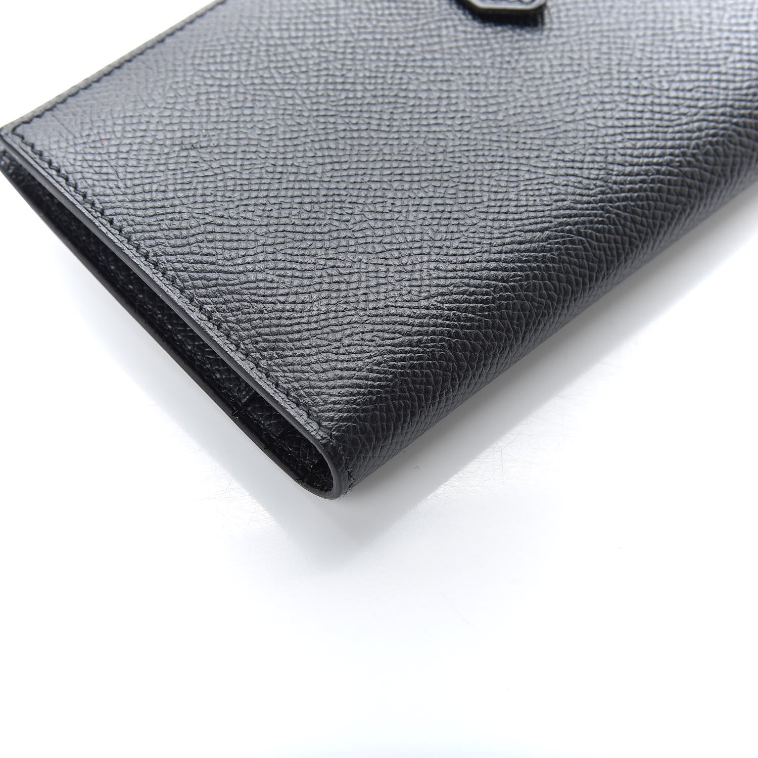 Hermes Epsom Bearn Gusset Wallet Black 6 of 8