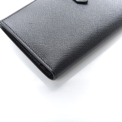 Hermes Epsom Bearn Gusset Wallet Black 6 of 8