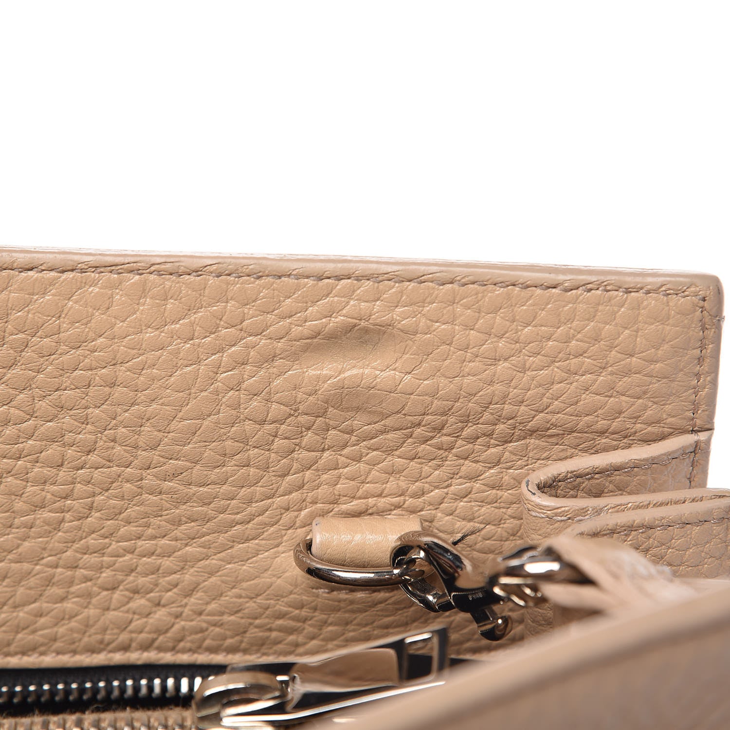 Saint Laurent Grained Calfskin Small Sac De Jour Nude Powder 15 of 15