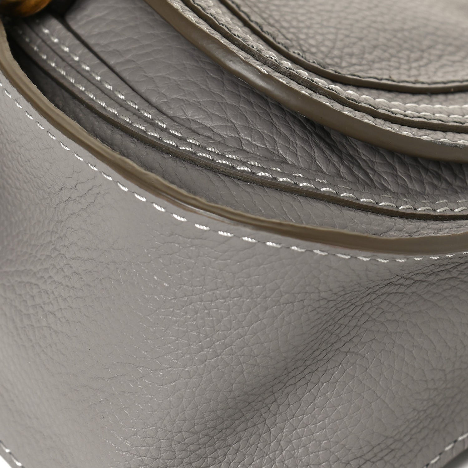 Chloe Calfskin Mini Marcie Satchel Cashmere Grey 13 of 13