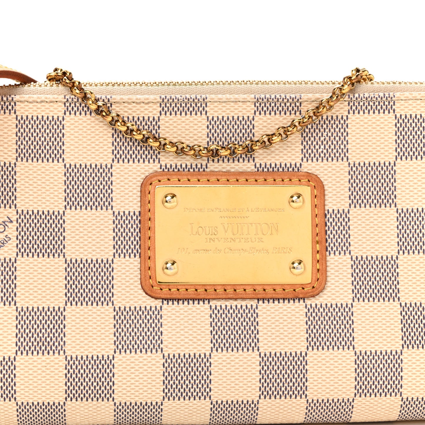 Damier Azur Eva Clutch