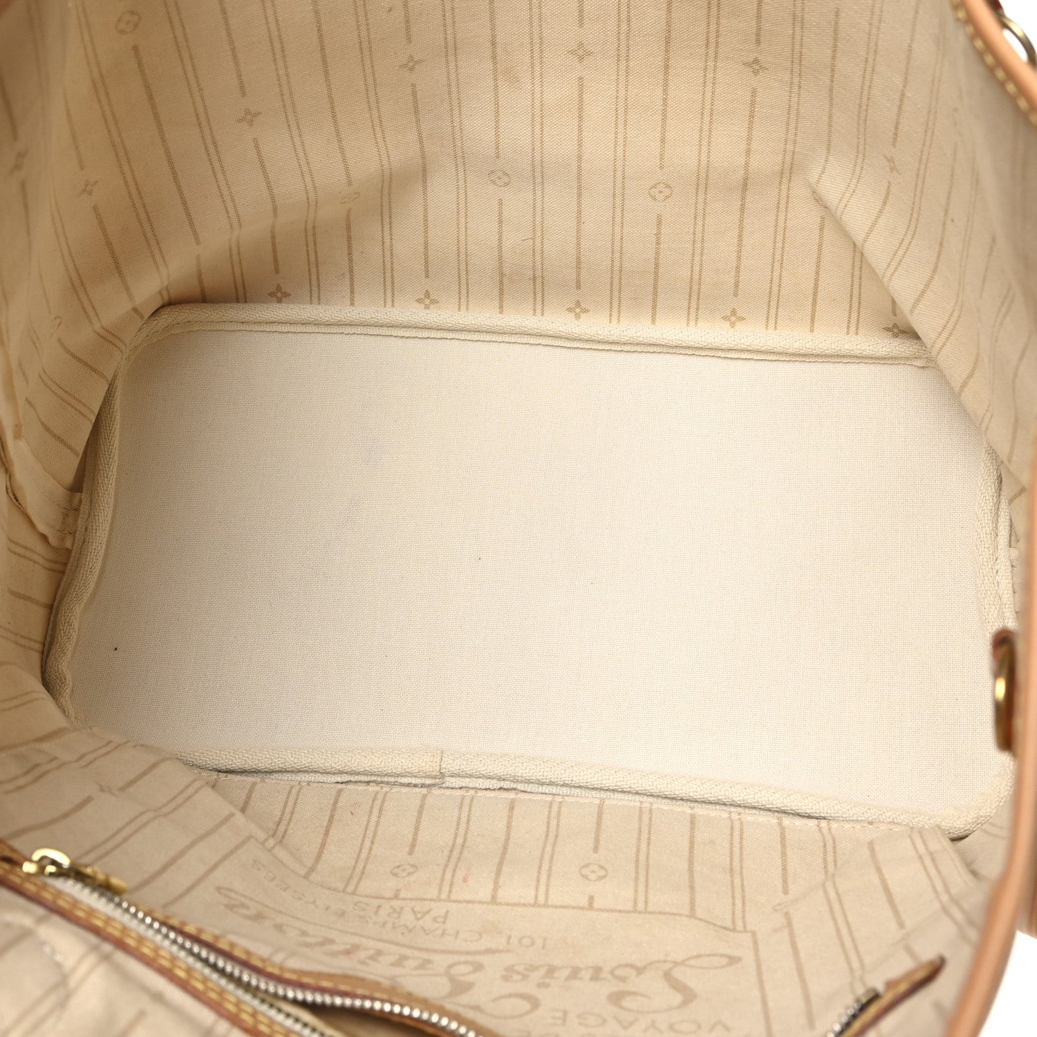 Louis Vuitton Damier Azur Neverfull MM 4 of 9