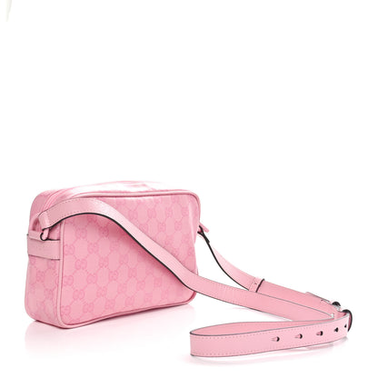 Gucci GG Crystal Monogram Mini Shoulder Bag Sugar Pink 3 of 11