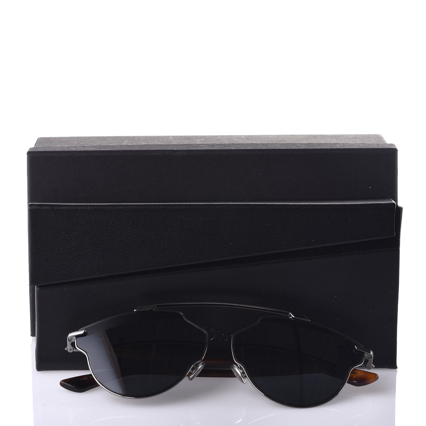 So Real Pop Sunglasses Dark Ruthenium Grey Havana