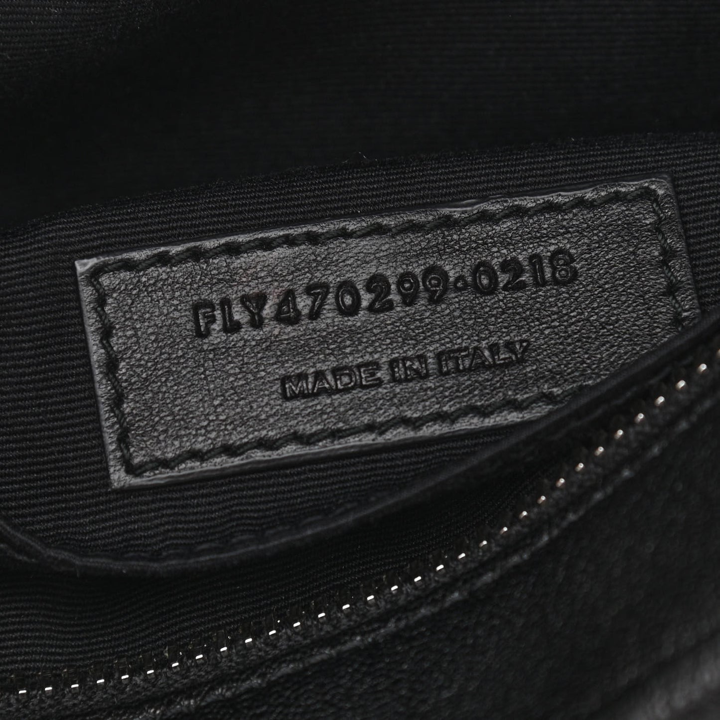 Lambskin Monogram Small Lou Camera Bag Black