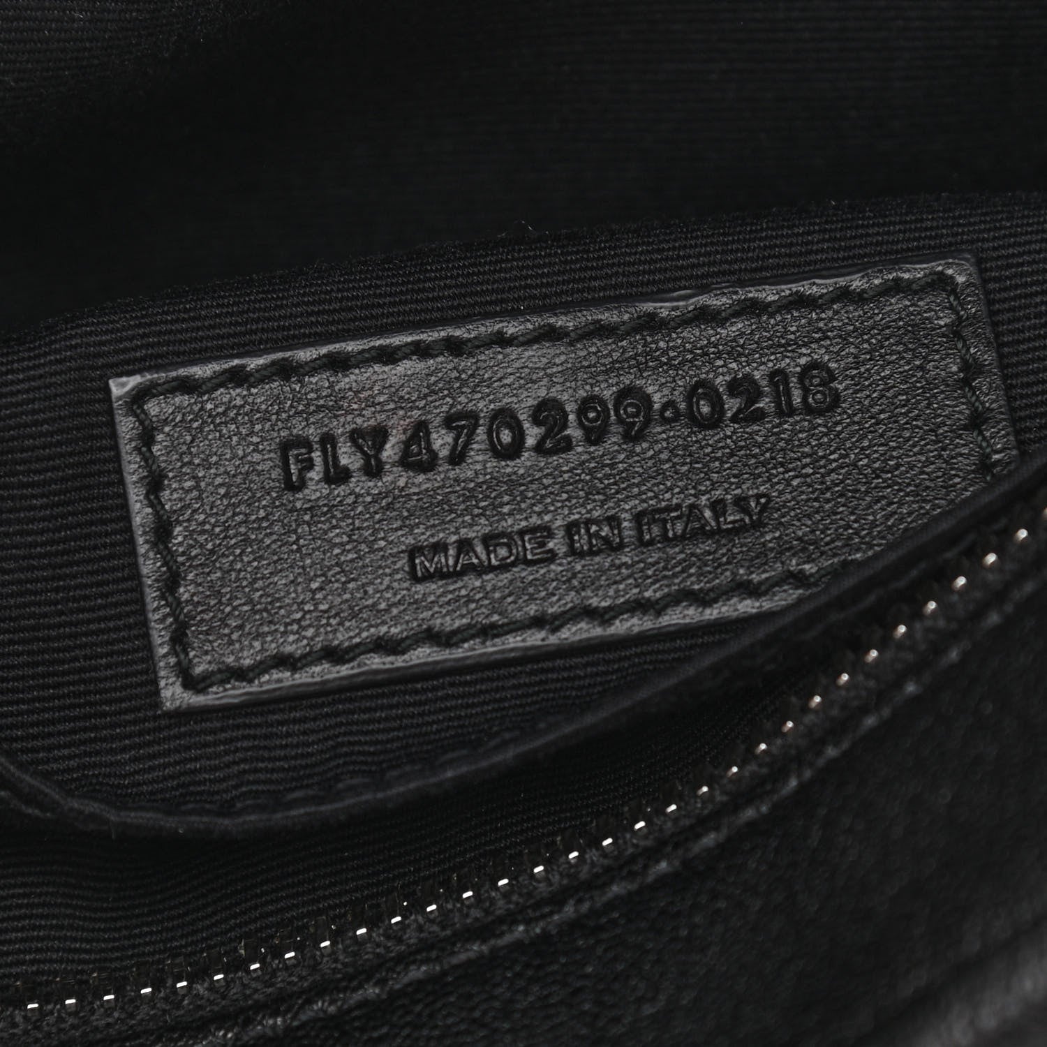 Saint Laurent Lambskin Monogram Small Lou Camera Bag Black 7 of 11