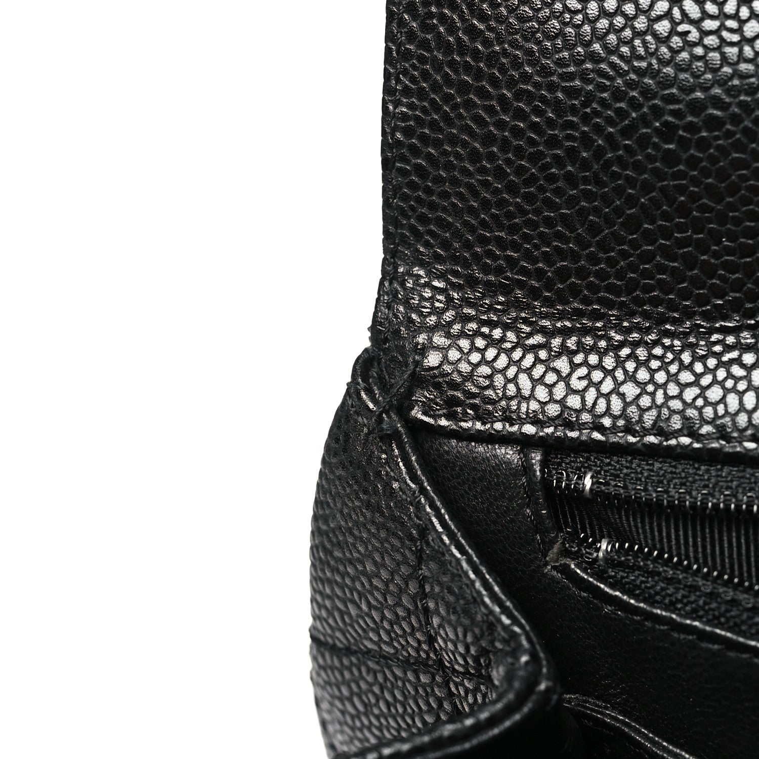 Chanel Caviar Quilted Jumbo Kelly Flap Black 11 of 11
