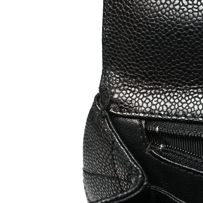 Chanel Caviar Quilted Jumbo Kelly Flap Black 11 of 11