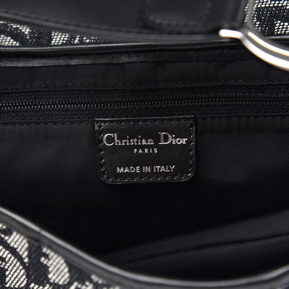 Christian Dior Monogram Saddle Bag Black 6 of 9
