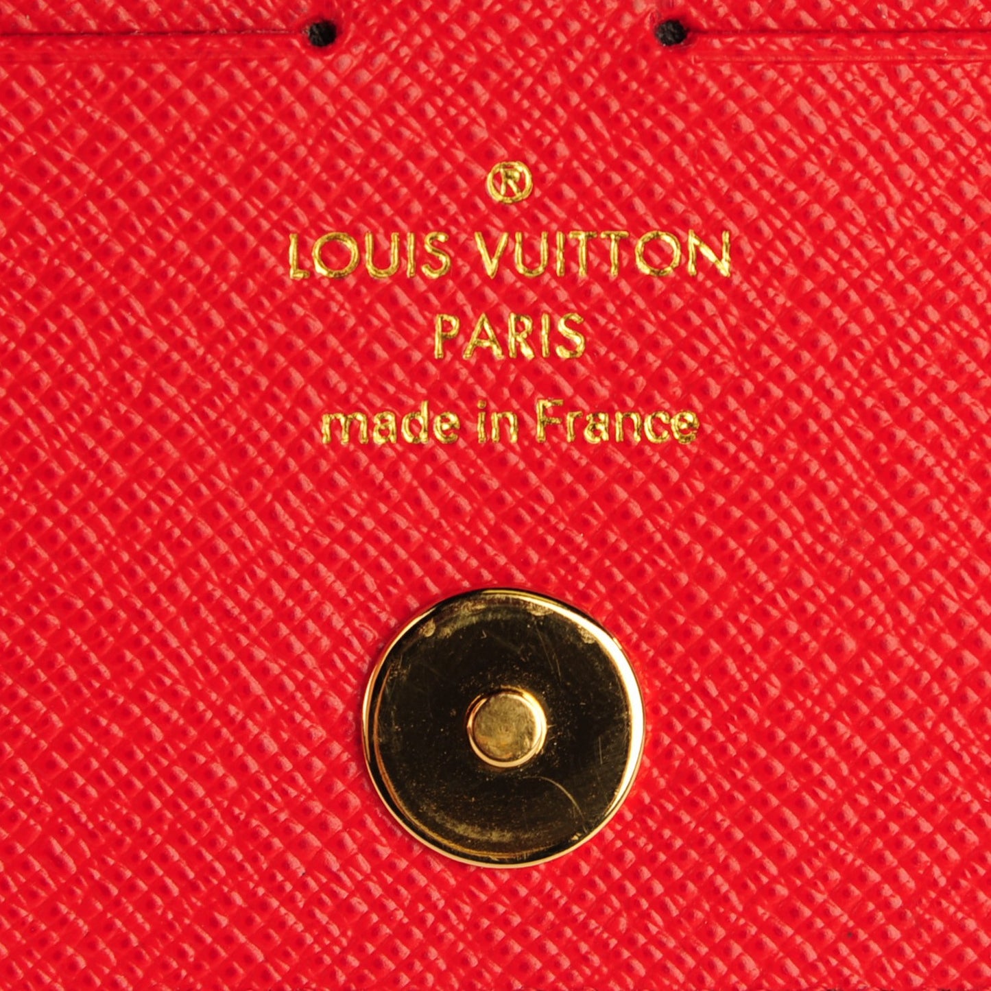 Monogram Adele Wallet Coquelicot