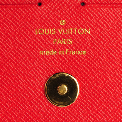 Louis Vuitton Monogram Adele Wallet Coquelicot 6 of 7