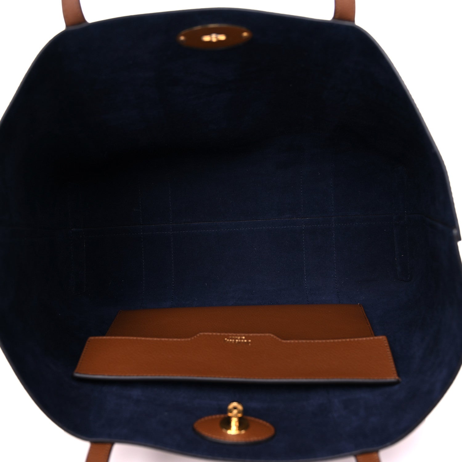 Mulberry Small Classic Grain Bayswater Tote Oak 5 of 13