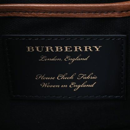 Burberry Derby House Check Abingdon Convertible Clutch Tan 6 of 10