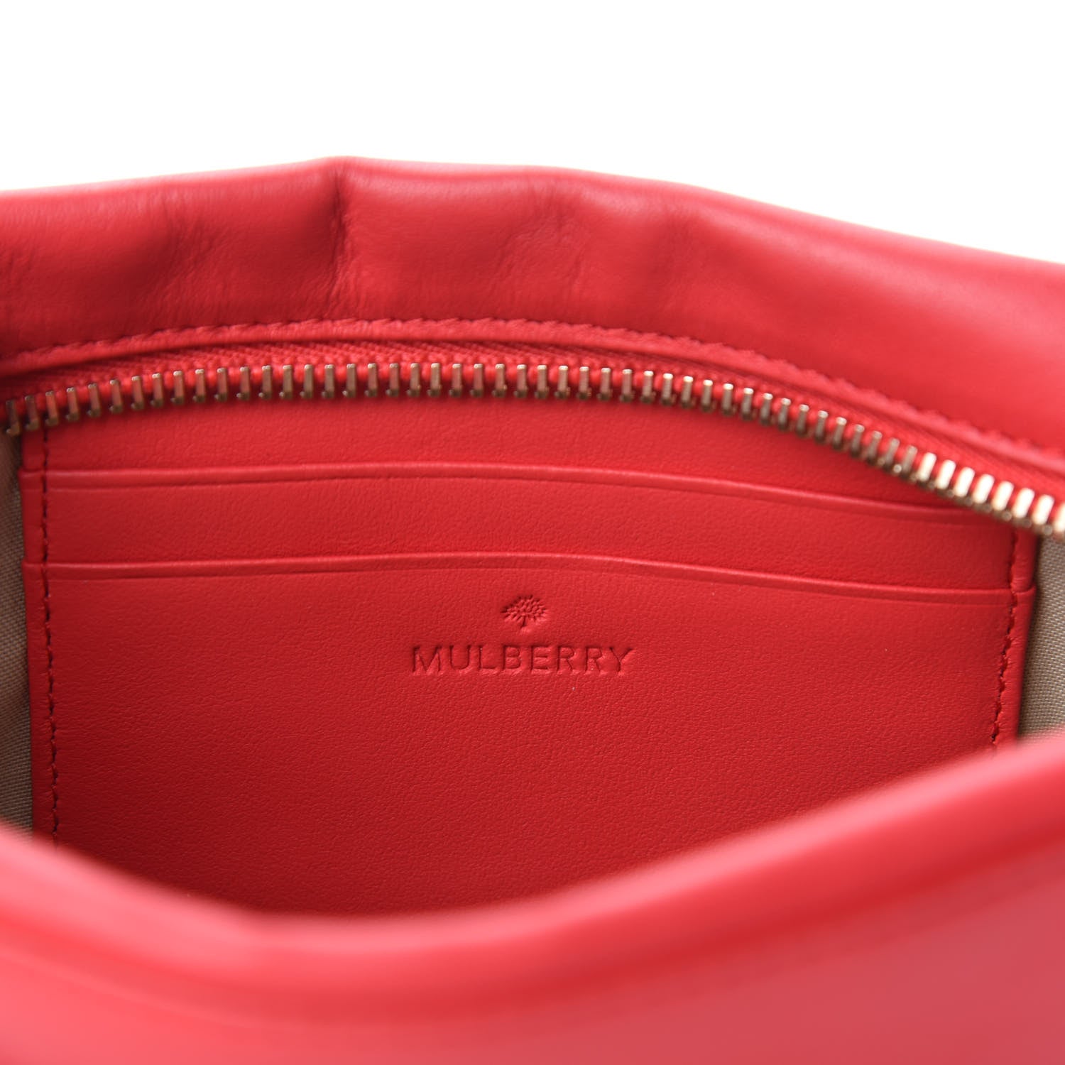 Mulberry Calfskin Nappa Blossom Pochette With Strap Hibiscus 8 of 10