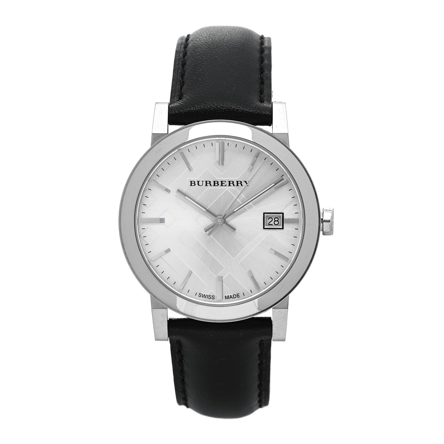 Burberry Stainless Steel Calfskin 38mm Heritage Quartz Watch BU9008 1 of 7