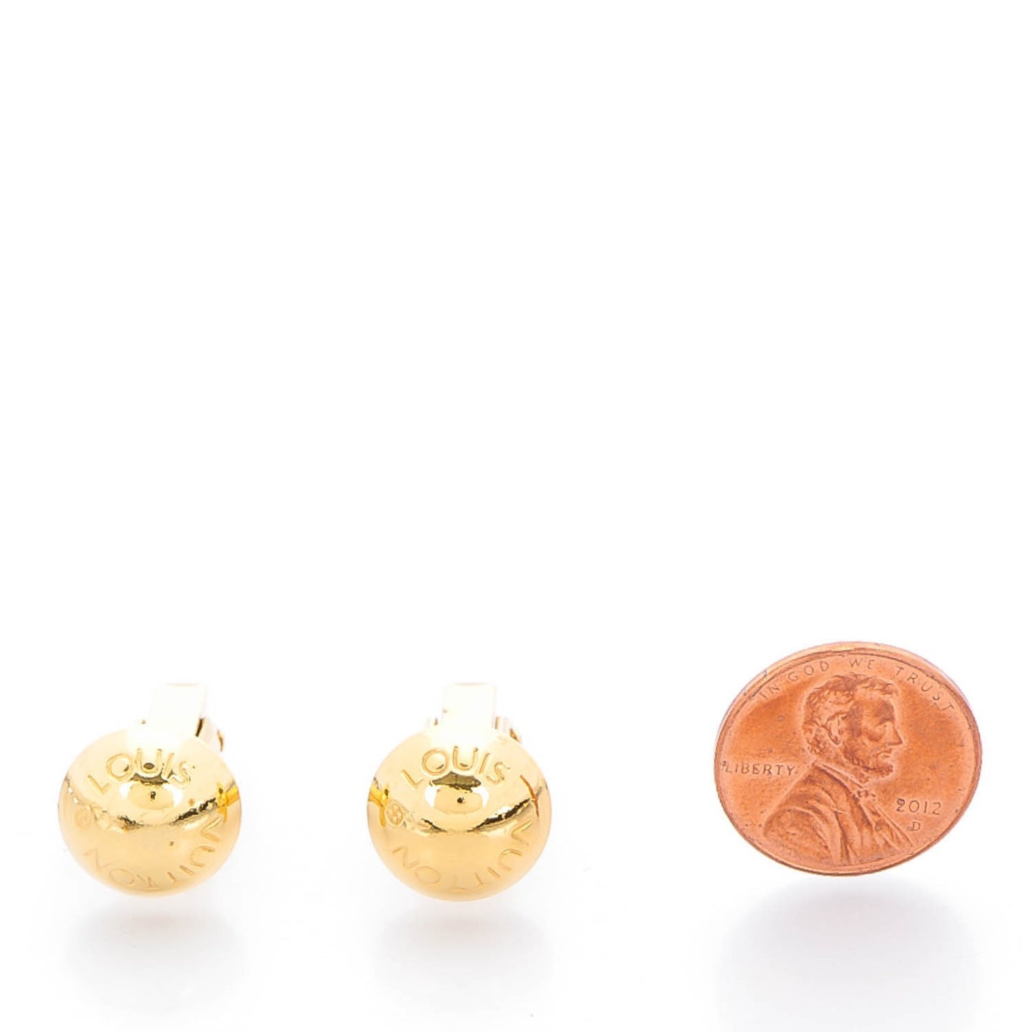 Clou Rivet Cufflinks Gold