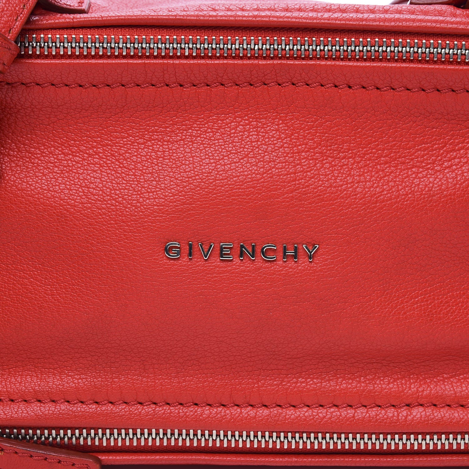 Givenchy Sugar Goatskin Mini Pandora Red 9 of 9
