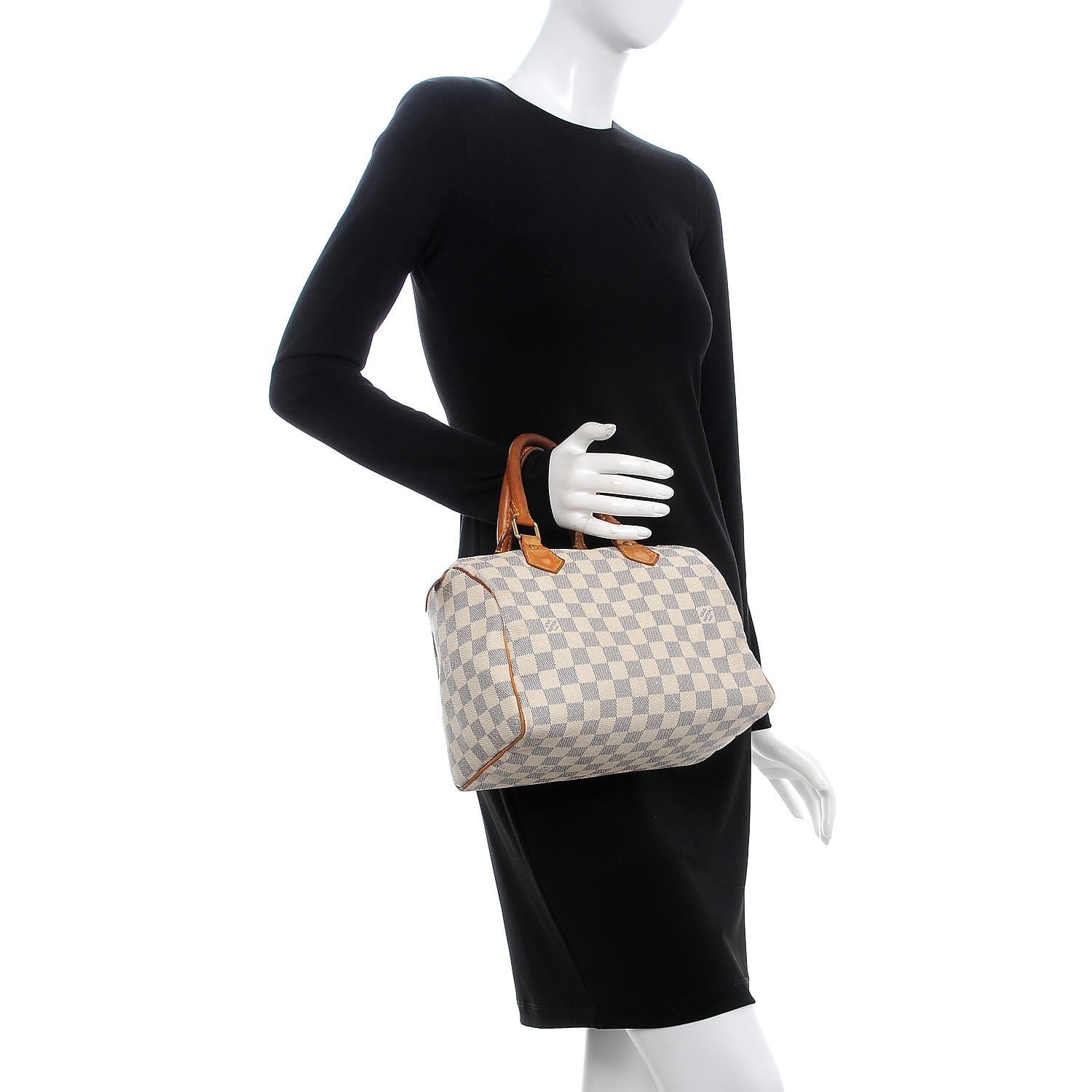 Louis Vuitton Damier Azur Speedy 25 2 of 17
