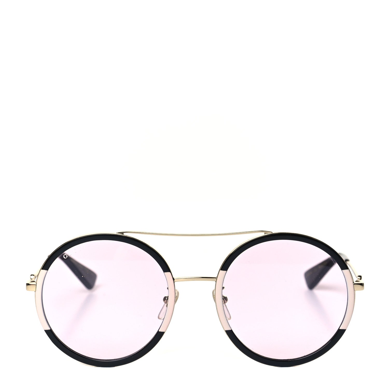 Gucci Round Frame Sunglasses Black 2 of 8