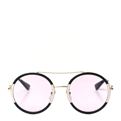 Gucci Round Frame Sunglasses Black 2 of 8