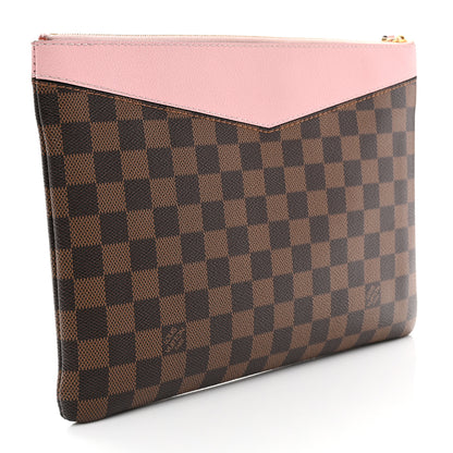 Louis Vuitton Damier Ebene Daily Pouch Rose Poudre 3 of 6