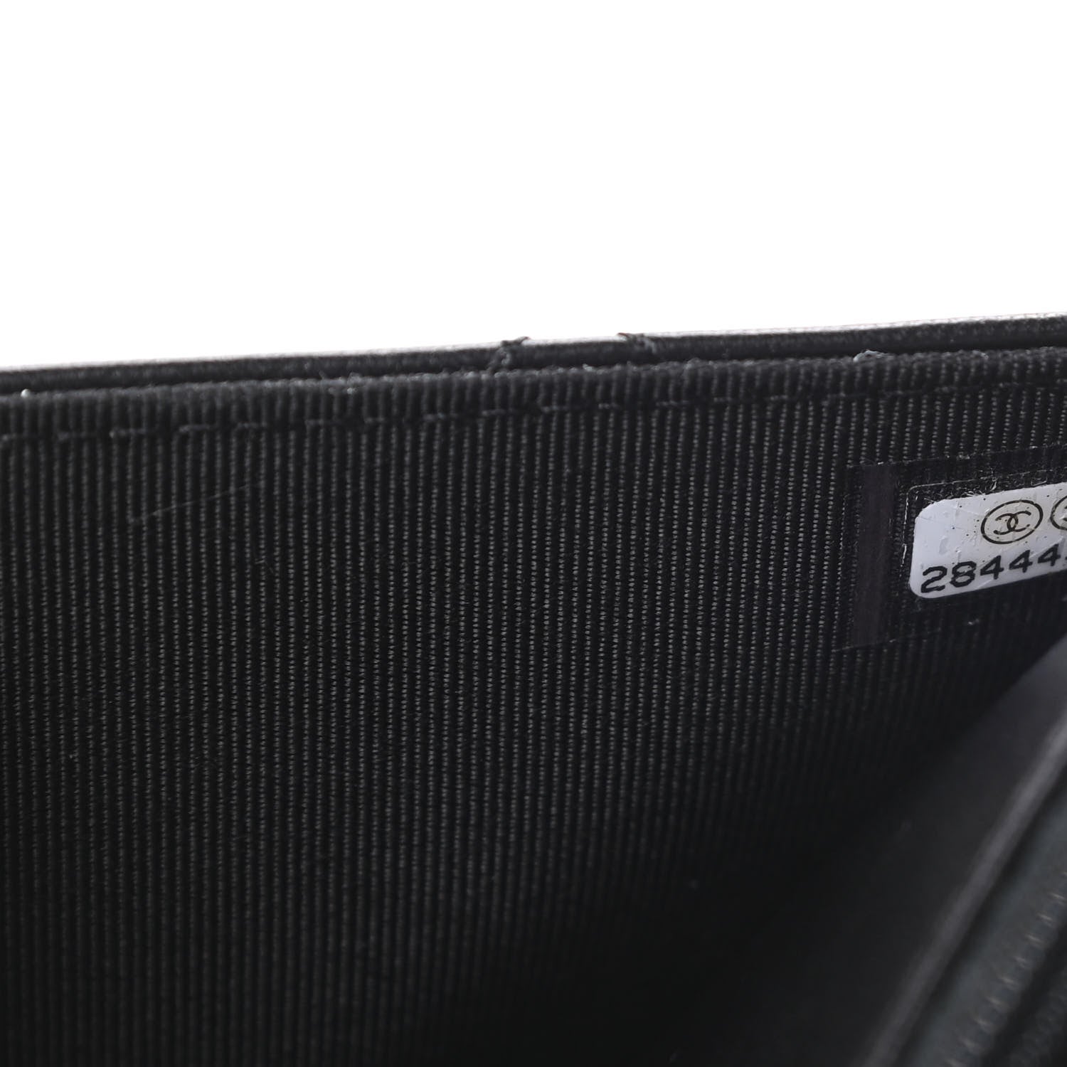 Chanel Lambskin Quilted Wallet On Chain WOC Black 8 of 12