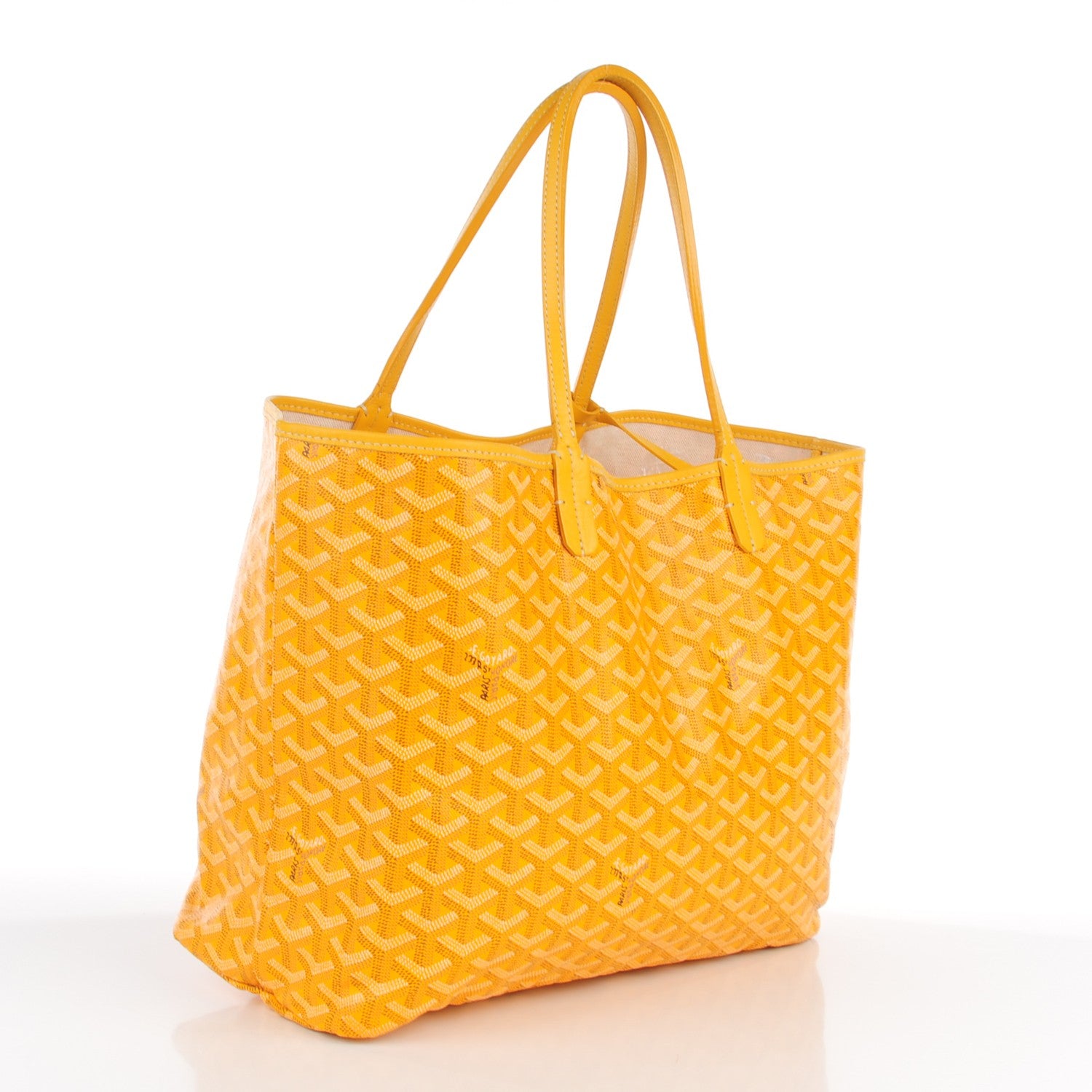 Goyard Goyardine Saint Louis PM Yellow 3 of 12