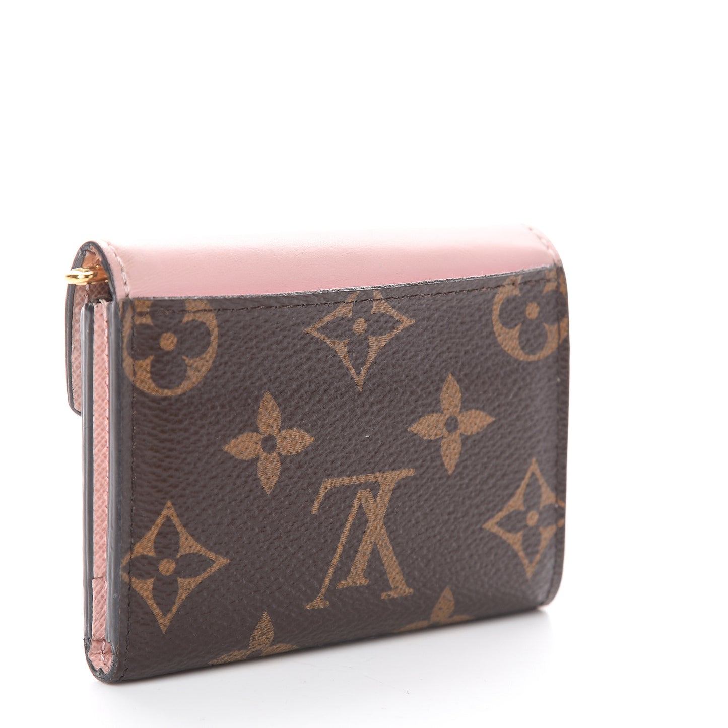 Monogram Zoe Wallet Rose Ballerine