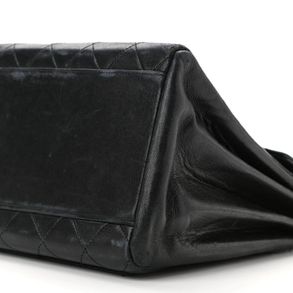 Chanel Lambskin Quilted Flap Bag Navy 21 of 23