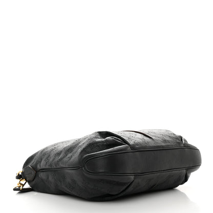 Louis Vuitton Mahina Selene MM Black 4 of 15