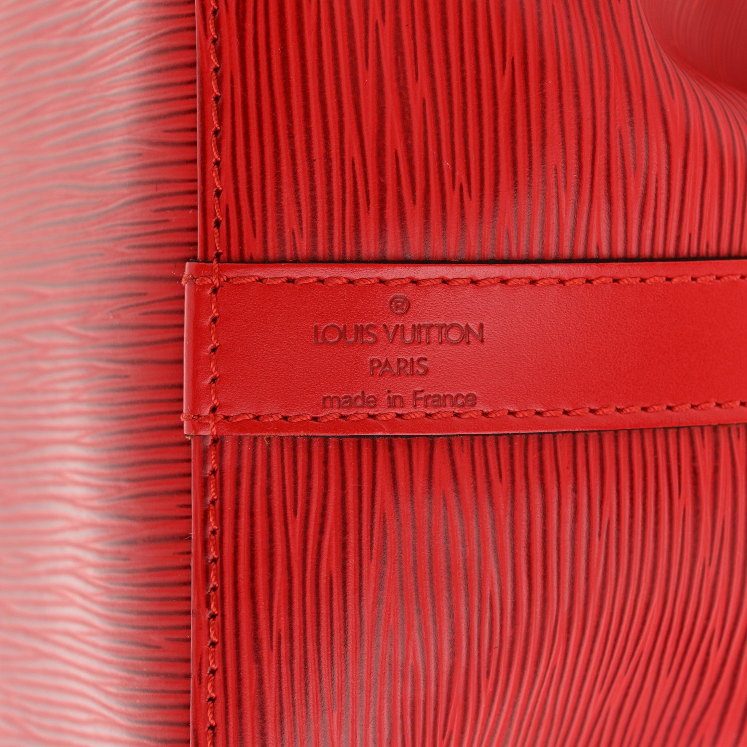 Louis Vuitton Epi Petit Noe Castillan Red 6 of 11