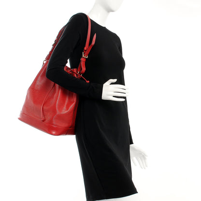 Louis Vuitton Epi Noe Castillan Red 2 of 9