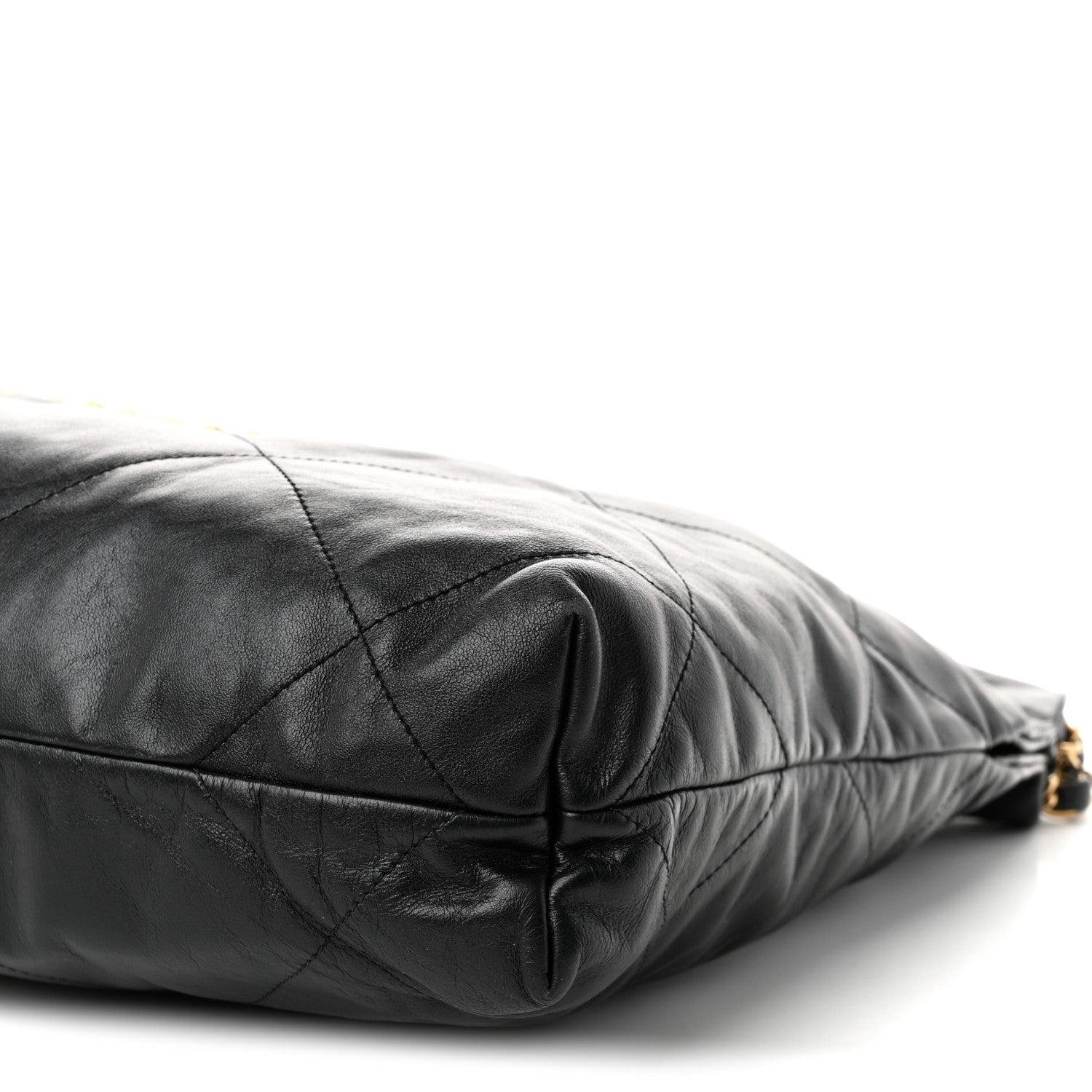 Chanel Shiny Calfskin Quilted Small Chanel 22 Black 11 of 11