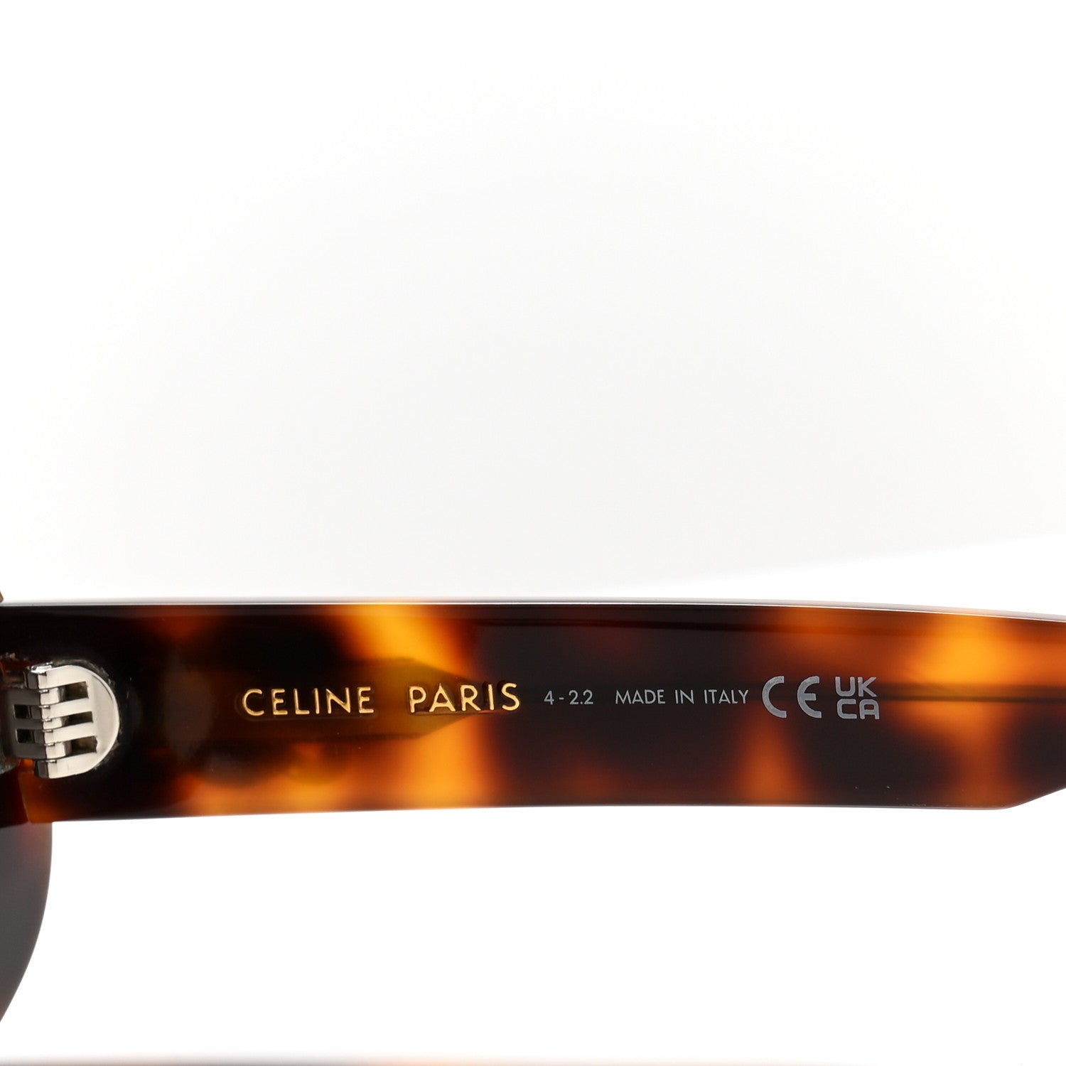 Celine Acetate Triomphe 01 Sunglasses CL 40194U Tortoise 5 of 7