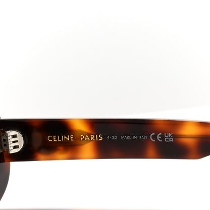 Celine Acetate Triomphe 01 Sunglasses CL 40194U Tortoise 5 of 7