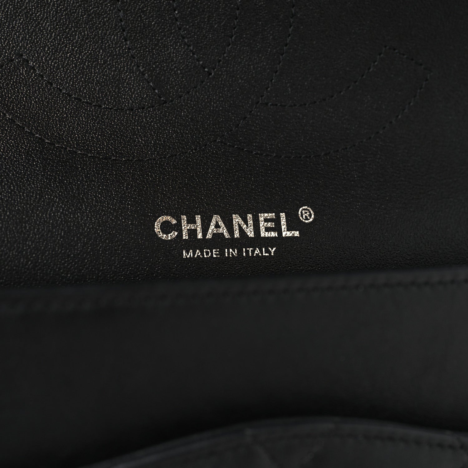 Chanel Crumpled Calfskin Quilted Jumbo Double Flap So Black 6 of 11