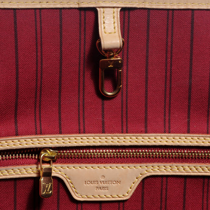 Louis Vuitton Monogram Neverfull MM Fuchsia 7 of 8
